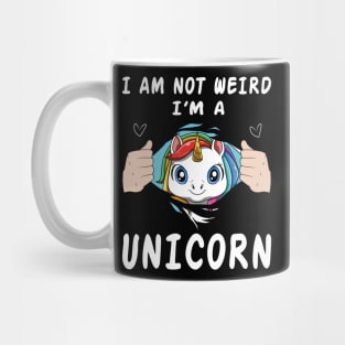 Cute Unicorn Funny Saying Pretty Rainbow Colors Fairytale Mug